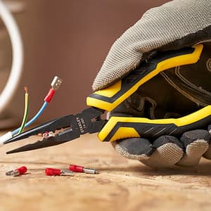 Stanley 6 inch / 150 mm Dynagrip Long Nose Pliers, STHT0-74363