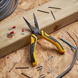 Stanley 6 inch / 150 mm Dynagrip Long Nose Pliers, STHT0-74363