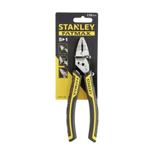 Stanley 7 inch / 175 mm Fatmax Multi-Use 5-In-1 Diagonal Cutting Pliers, FMHT0-75468