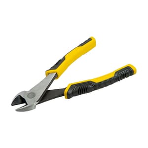 Stanley 7 inch / 180 mm Dynagrip Diagonal Cutting Pliers (Cushion Grip), STHT0-74455
