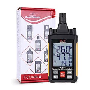 HTC -20.0º to 60.0ºC Mini Hygrometer, HD-303