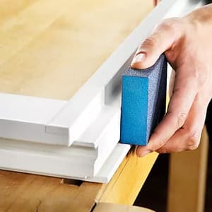 Bosch 69 x 98 x 26 mm Foam Abrasives 7991 Siasponge Block (P60 Medium Grit), F 03E 00R 8LS