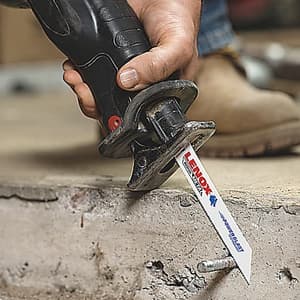 Lenox 152 mm / 6 Inch Metal Cutting Reciprocating Saw Blades (14 TPI) (Pack of 5 Pcs), 20564614R