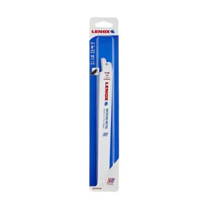 Lenox 200 mm / 8 Inch Metal Cutting Reciprocating Saw Blades (24 TPI) (Pack of 5 Pcs), 20579824R