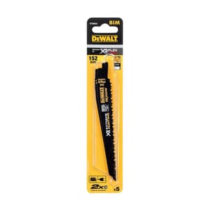 Dewalt 152 mm XR Extreme Runtime Reciprocating Saw Blades For Fast Cutting In Wood With Nails, DT99554-QZ
