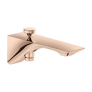 Kohler ModernLife Edge Bath Spout With Diverter In Rose Gold Finish, K-25764IN-RGD