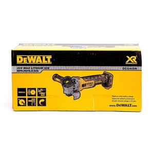 Dewalt 20V MAX / 100mm Cordless Angle Grinder With Brushless Motor & Slide Sag(M10) (Bare Tool), DCG405N-B1