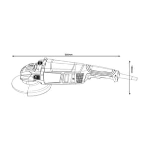 Bosch 230mm / 9 inch 2200W Professional Angle Grinder, GWS 2200-230