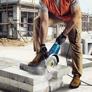 Bosch 230mm / 9 inch 2200W Professional Angle Grinder, GWS 2200-230
