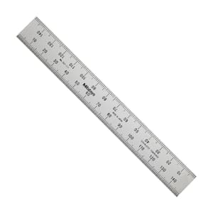 Mitutoyo 0 - 150 mm Wide Rigid Steel Ruler, 182-111