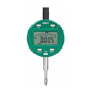 Insize 0 - 12.7 mm / 0.5 inch Digital Indicator Lug Back (Advanced Type), 2103-10