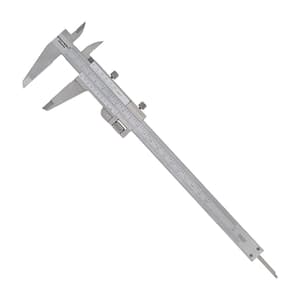 Kristeel 200 mm / 8 inch Vernier Caliper With Fine Adustment Monoblock & Calibration Certificate, 2915