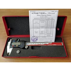 Kristeel 150 mm / 6 Inch Digital Vernier Caliper With Calibration Certificate, 2916