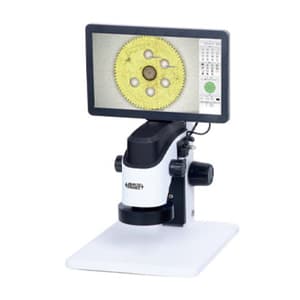 Insize 12X - 77X Large Depth of View Digital Measuring Microscope (Advanced Type), 5322-ID250A
