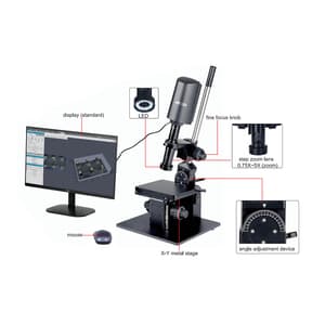 Insize 100X - 750X Large Depth of Field 3D Measuring Microscope, 5324-K220