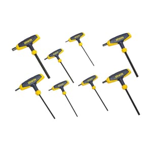 Irwin 3/32 inch - 3/8 inch T-Handle Hex  Allen Key Set (8 Pcs), T9097008