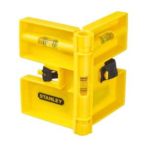 Stanley 18 cm / 3 Vials Magnetic Post Level with Storage, 0-47-720