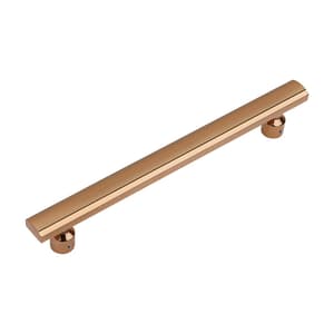 KBI Zorik & Flower Rose Gold PVD Door Handle