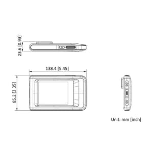 Hikmicro -20°C to 400°C High Performance Compact Thermal Imaging Camera, Pocket2