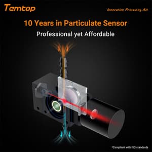 Temtop 7 Channels Air Quality Handheld Particle Counter, PMD 331