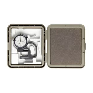 Mitutoyo 0 - 10 mm Standard Dial Indicator Thickness Gauge (Ceramic Contact Elements), 7301A
