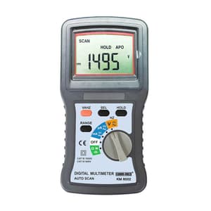 Kusam-Meco 6000 Counts Digital Multimeter for Solar Power Systems & Power Equipment, KM 8002