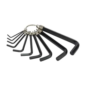 Stanley 10 Pcs Key Ring Imperial Allen Hex Key Set, 69-230