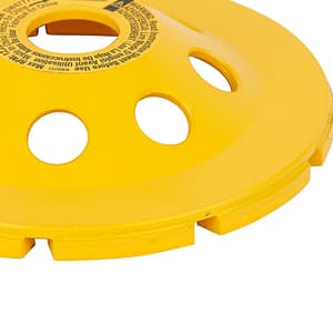 Dewalt 5 inch / 125 mm Double Row Diamond Cup Grinding Wheel For Angle Grinders, DW4777T-AE