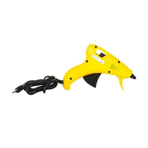 Stanley 100 - 240 V Plastic GluePro Trigger Feed Hot Melt Glue Gun For Furniture Assembly, Particle Board, MDF, Laminate, Foam & Fabric, 69-GR20B