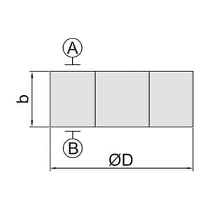 Insize 30 mm Dia. Optical Parallels (Pack of 4 Pcs), 4184-41A