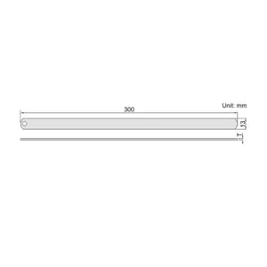 Insize 0.10 mm Feeler Gauge Stock (Pack of 10 Pcs), 4622-10