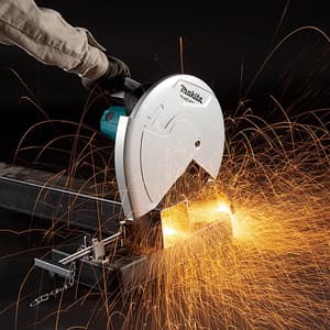Makita 355mm  / 14 inch 2200W Portable Cut-Off with Horizontal Handle, M2402B