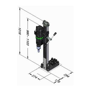 Eibenstock 250 mm Diamond Core Drill Machine, PDB 250