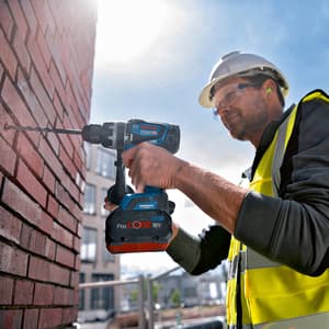 Bosch 18V Professional Cordless Drill Driver (BITURBO Brushless) , GSB 18V-150 C Solo