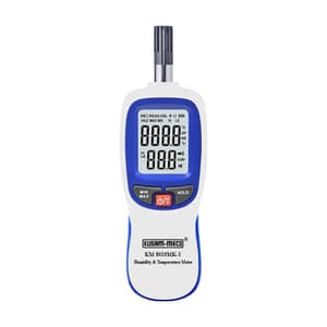 Kusam-Meco 5°C - 50°C Digital Humidity & Temperature Meter With Dew Point & Wet Bulb (Data Logger), KM 8010 MK-1