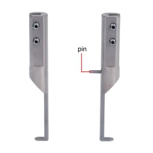 Insize 55 mm Groove Points for Digital Caliper, 6147-A1