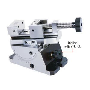 Insize 0 - 80 mm Precision Universal Vice, 6521-80