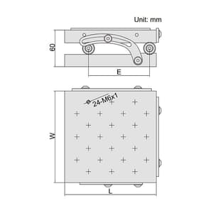 Insize 150 x 150 mm Sine Table, 6527-100