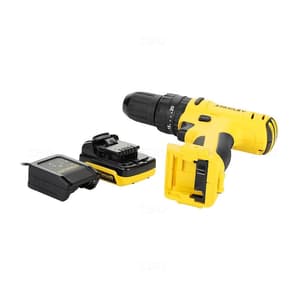 Stanley 12V / 1.5 Ah / 10 mm Cordless Hammer Drill Driver With 2 Batteries & Charger, SCH121S2-B1