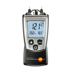 Testo -10 to +50°C Measuring range Digital Moisture Meter for Material Moisture & Relative Humidity, Testo 606-2