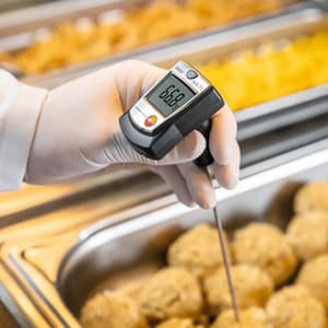 Testo -50 to +350°C Penetration Thermometer with Large Measuring Range, Testo 905-T1