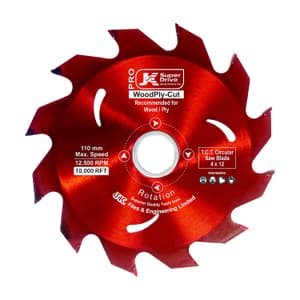 JK 4 inch / 110 mm TCT Expert Circular Saw For Wood Cutting (12 Teeth), SD9060370