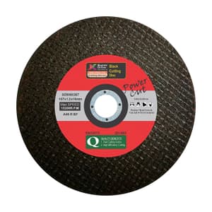 JK 107 x 1.2 x 16 mm Black Cutting Disc For Power Cut (Pack of 25 Pcs), SD9060367I