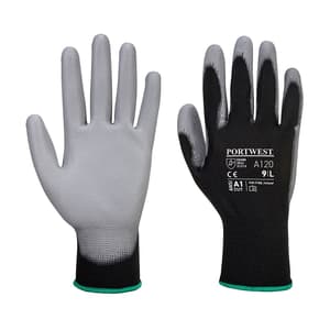 Portwest PU Palm Glove (Large) Pack of 10 Pcs, A120G8RL