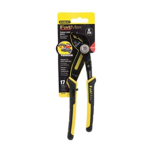 Stanley 8 inch / 200 mm FatMax Multi-Grip Groove Joint Pliers (Push Lock), 0-84-647