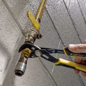 Stanley 8 inch / 200 mm FatMax Multi-Grip Groove Joint Pliers (Push Lock), 0-84-647