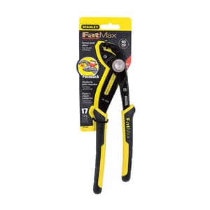 Stanley 10 inch / 250 mm FatMax Multi-Grip Groove Joint Pliers (Push Lock), 0-84-648