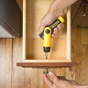 Stanley 25 Pcs Pistol Grip Ratcheting Screwdriver Set, 0-63-022