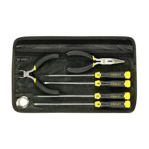 Stanley 6 Pcs Cushion Grip Handy Computer Tool Set, 1-65-010