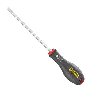 Stanley 150 mm (Blade Length) x 6.5 mm (Blade Dia) FatMax Flared Tip Screwdrivers, 0-65-141